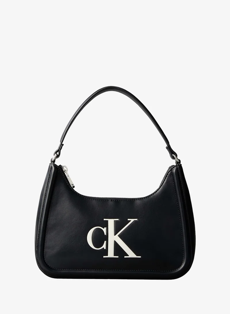 Embossed Monogram Small Shoulder Bag